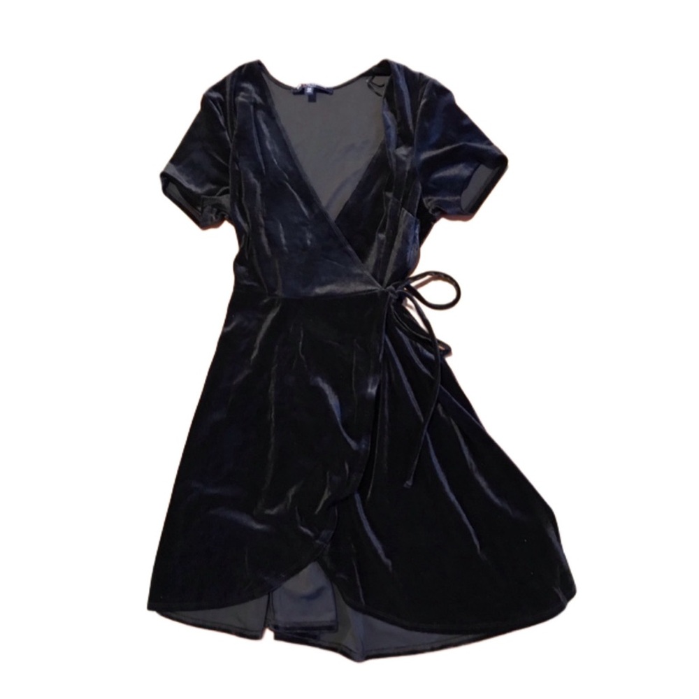 One Clothing Black Velvet dress